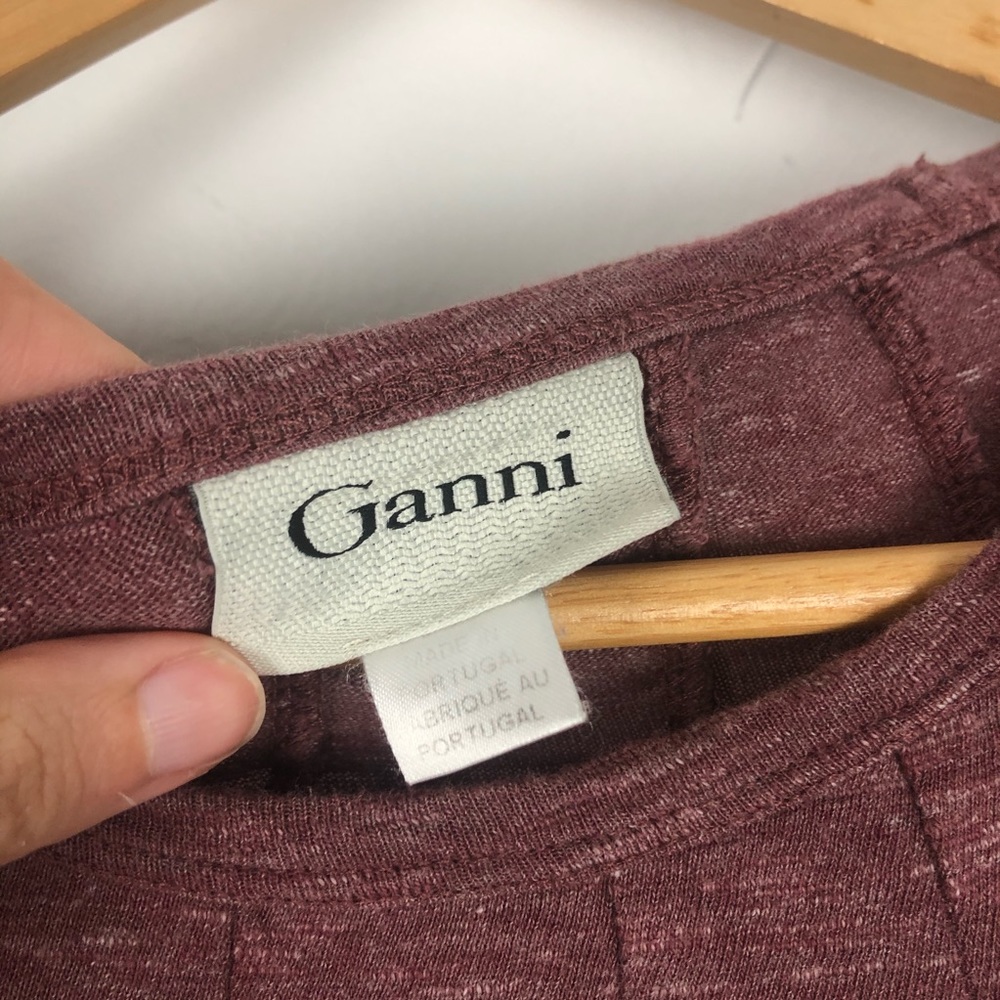Ganni Anthropologie Winter Jersey Swing Dress - Picture 4 of 7